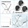 thumbnail image 3 of Boreal Craft Racks for Bottom Acrylic Clear Puck Holder Puck Display For 3 Pucks Souvenir Memorabilia Display Stand Rack Showcase For Your Collection, 3 of 7