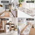 thumbnail image 5 of Farmhouse Kitchen Rugs Sets of 3 Non Slip Washable Kitchen Rugs and Mats Boho Kitchen Mats for Floor Kitchen Runner Rug Kitchen Carpet Rug Runner for Hallways Kitchen Laundry, 5 of 6