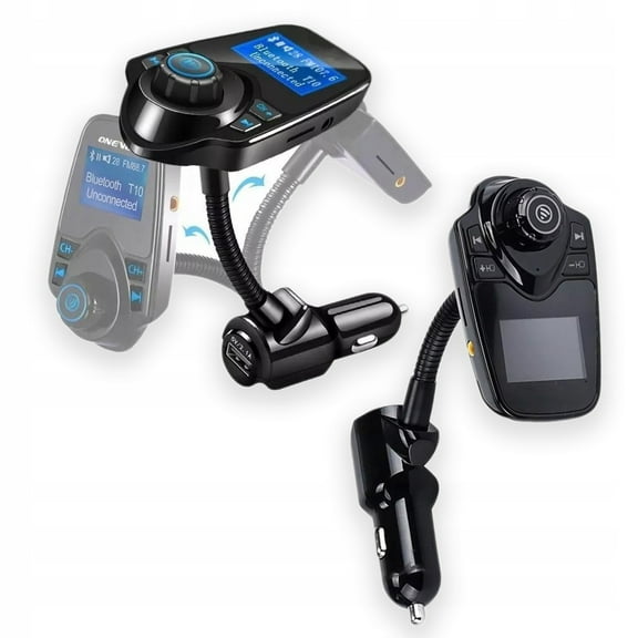 Car MP3 Bluetooth Player T10 Car Bluetooth Hands-free Kit with FM Transmitter
