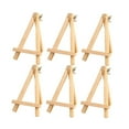 thumbnail image 4 of OULII 6Pcs Triangle Frame Easel Display Easel for Kids Tabletop Use Khaki 3.5x5.9In, 4 of 8