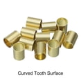 thumbnail image 4 of 12 Pcs Belt Clamp 2GT Copper Buckle, Durable Wire Cable Connector, for Width 6mm Open Timing Rubber Belt, 4 of 5