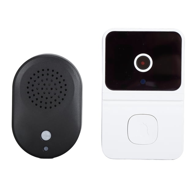 Timbre De Vídeo WiFi Inteligente, Cámara De Timbre De Vídeo De Visión Nocturna Profesional Multiusuario Compartido 2,4G Para Exteriores