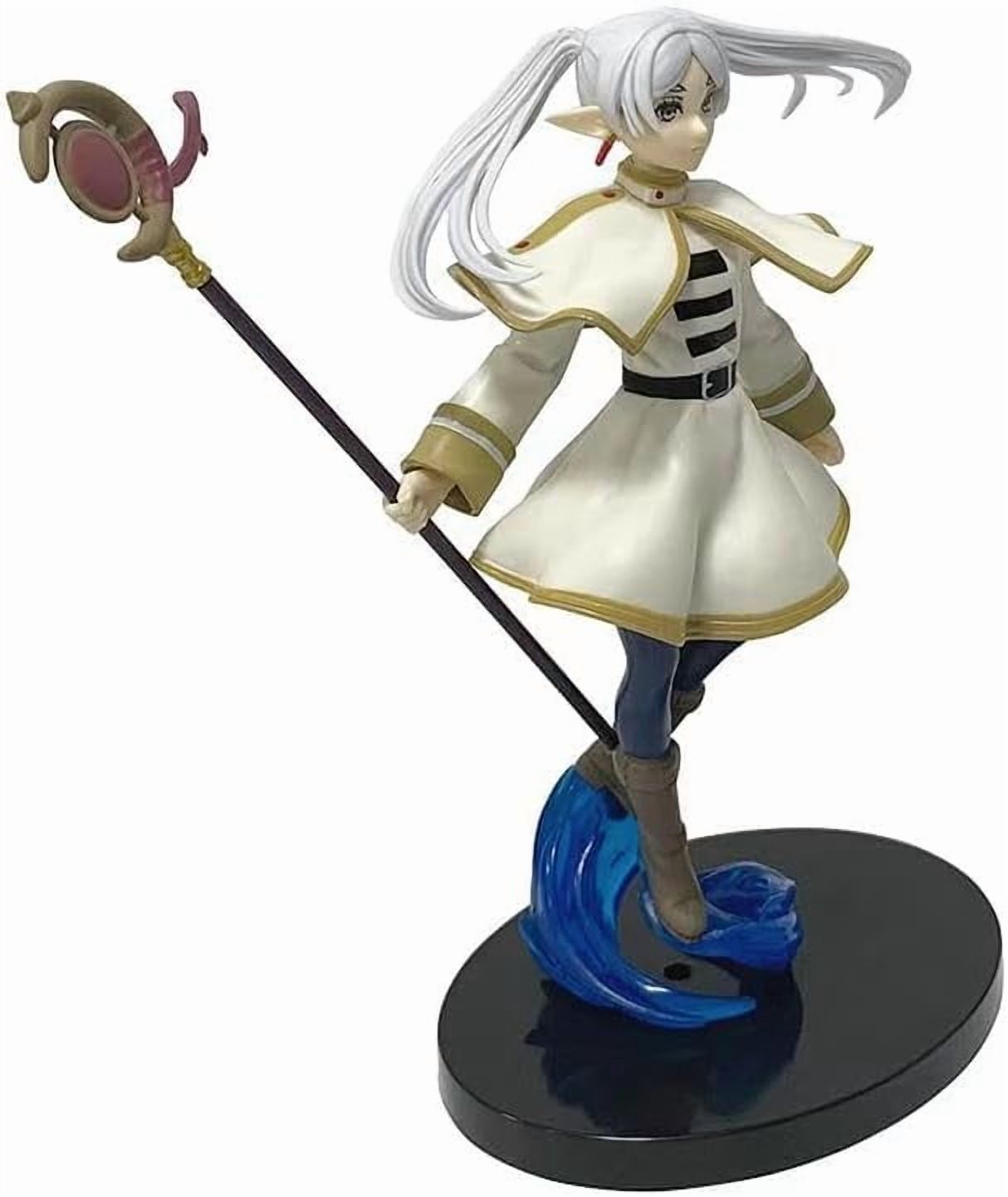Newly Frieren Figure Fren Figure Standing Action Figures 20cm/7.9inch Handmade PVC Anime Cartoon Manga Model Statue Collectible Craft Gift (Frieren)
