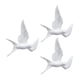 thumbnail image 1 of 3x Nordic Resin Swallow Bird Wall Ornament To right, 1 of 9
