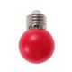 thumbnail image 3 of 1PC LED Color Light Bulb Colorful Outdoor Waterproof Lamp E27 Screw Small Bulb 3W Red Light Bulb (Red PC Glossy No Package Box), 3 of 3