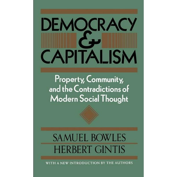 Democracy and Capitalism (Paperback)