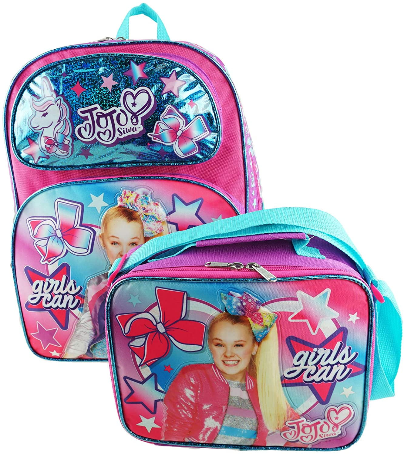 jojo backpack with lunch box