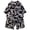 a49-Black, variant on KPOPLK Toddler Baby Boy Outfit Set for 1t 2t 3t 4t 5t Boys Button Up Short Sleeve Shirt Top and Shorts Set Summer Gentleman Outfits Clothes(6-7 Years,Black)