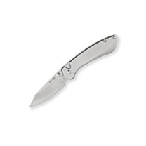 Buck Knives 743 Mini Sovereign Button Lock Pocket Knife, Stainless Steel