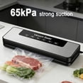 thumbnail image 4 of Automatic Food Vacuum Sealer with 60kPa Suction, 110V, Dry/Wet/Rice Modes, 30cm Bag Width, Includes 50Pcs 20×30cm Embossed Bags & 40cm External Hose, 4 of 18