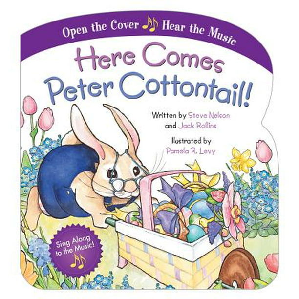 here comes peter cottontail plush