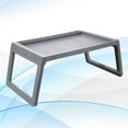 thumbnail image 1 of OUNONA Small Foldable Table Folding Design Grey 1Pack, 1 of 8