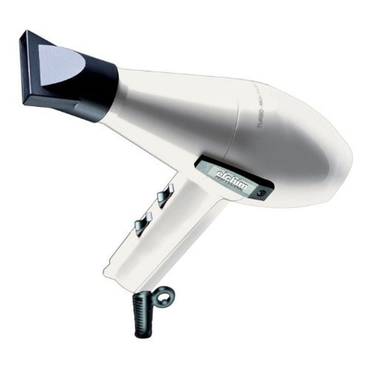Elchim 2001 High Pressure 2000 Watt Hair Dryer, White