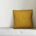 thumbnail image 2 of Creative Products Oval Pattern in Yellow 18x18 Spun Poly Pillow, 2 of 2