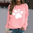 thumbnail image 2 of Enjoytime Womens Sweatshirt 2025 Casual Printed Lightweight Crew Neck Shirts Fall Loose Pullover Tops, 2 of 6