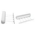 Rinhoo Drying Rack Spring Automatic Retractable Clothesline Telescopic Clothes Dryer Hanger for