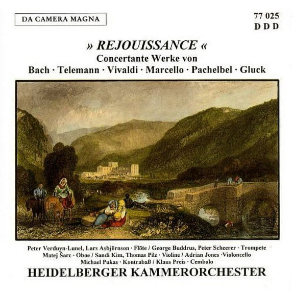 Bach / Gluck / Marcello / Vivaldi - Rejouissance (Konzertante Werk) - Music & Performance - CD