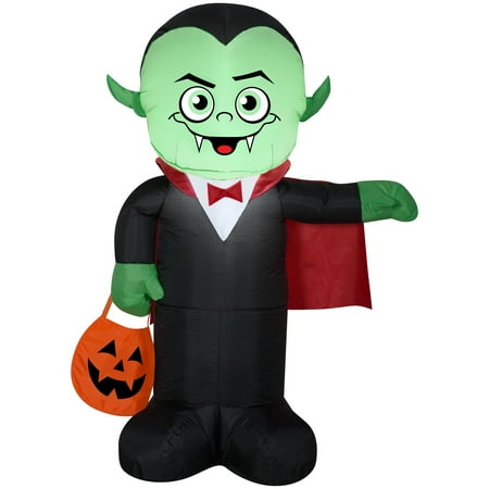 Halloween Airblown Inflatable Vampire 4FT Tall by Gemmy Industries