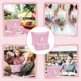 thumbnail image 6 of YOOLIFE Easter Basket Stuffers for Kids Teen Girls Women | Initial Makeup Bag | Pink Cosmetic Bag Travel Bags | 11 12 13 14 15 16 Years Old Girl Gift Teacher Gift Teen Girl Gifts Trendy Stuff A, 6 of 8