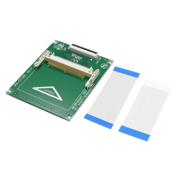 JIAHAOO 1.8 Inch ZIF/CE to CF Compact Flash Adapter 32GB Supports DOS Windows Linux Mac Low Power Conversion