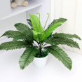 thumbnail image 3 of 18 Simulation Plant Iron Tree Leaves Wedding Home Decoration Flower Simulation Green Plants, 3 of 6