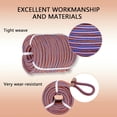 thumbnail image 6 of Labwork 12 Strands Braided Rope High Strength Polyester Rope Multifunctional Rigging Rope Applicable to Tree Work Camping Swing 1/2 Inch 150 Feet Blue Orange, 6 of 6