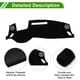 thumbnail image 3 of Cubierta de tablero Unique Bargains para Mitsubishi Outlander PHEV 2022-2024 con HUD, alfombrilla de consola central antideslizante de poliéster y silicona, 3 of 7