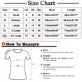 thumbnail image 3 of Mujeres Causal Color Sólido Pom Manga Corta Cuello Redondo Cinturón Suelto Camiseta Tops Blusa Jersey Fridja  bn5557, 3 of 9