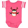 thumbnail image 3 of Inktastic Penguin Xmas Boys or Girls Baby Bodysuit, 3 of 5