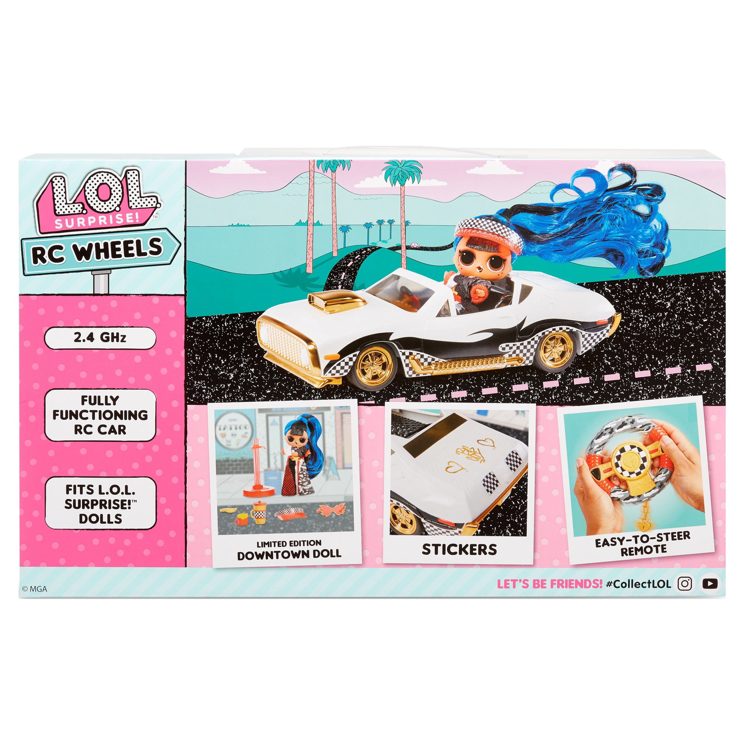 LOL Surprise RC Wheels Remote Control Car with Limited Edition