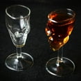 thumbnail image 6 of Crystal Glass Skull Head Goblet Transparent Skull Head Glass Cup Whiskey Champagne Cup, 6 of 7