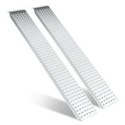 DNA MOTORING TOOLS-00466 A3 Steel Versatile Loading Ramp for Hand Truck, Bicycle, Motorcycle, Atv & More, 880 pounds Each Pair Capacity
