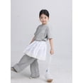thumbnail image 4 of Family Matching Clothing 2025 Spring Summer Girls' Striped Wide Leg Pants Parent Child Outfits Kid's Casual Trousers, 4 of 6