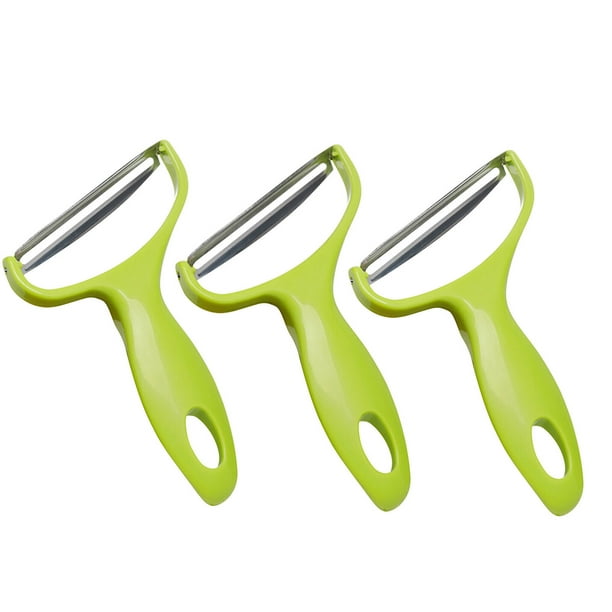 Pisexur Batería de cocina Paquete de 3 cortadores de repollo, peladores de verduras, ralladores de repollo para la cocina del hogar