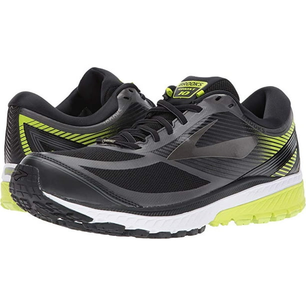 Brooks Brooks Men's Ghost 10 GTX Running Shoe, Black/Ebony/Lime, 11.5