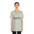 thumbnail image 2 of Jesus He'lll be there for you Unisex Jersey Short Sleeve T-shirt, 2 of 8
