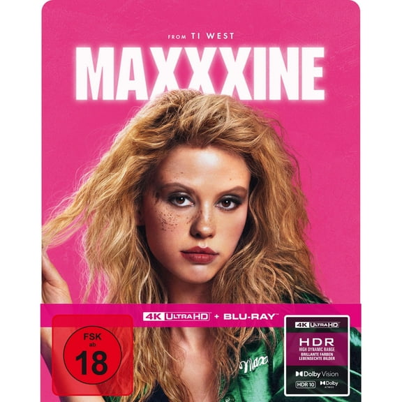 MaXXXine - MaXXXine - Limitiertes SteelBook (4K Ultra HD   Blu-ray) (4K Ultra HD) Ti West