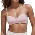 thumbnail image 4 of Cathalem Convertible Bras for Women 18 Hour Side & Back Smoothing Wireless Bra,Beige 90, 4 of 4