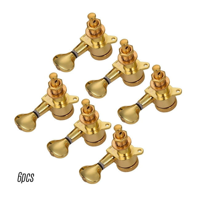 Amdohai Têtes de Machine de Guitare Électrique Boutons de Chaîne Tuning Chevilles Verrouillage