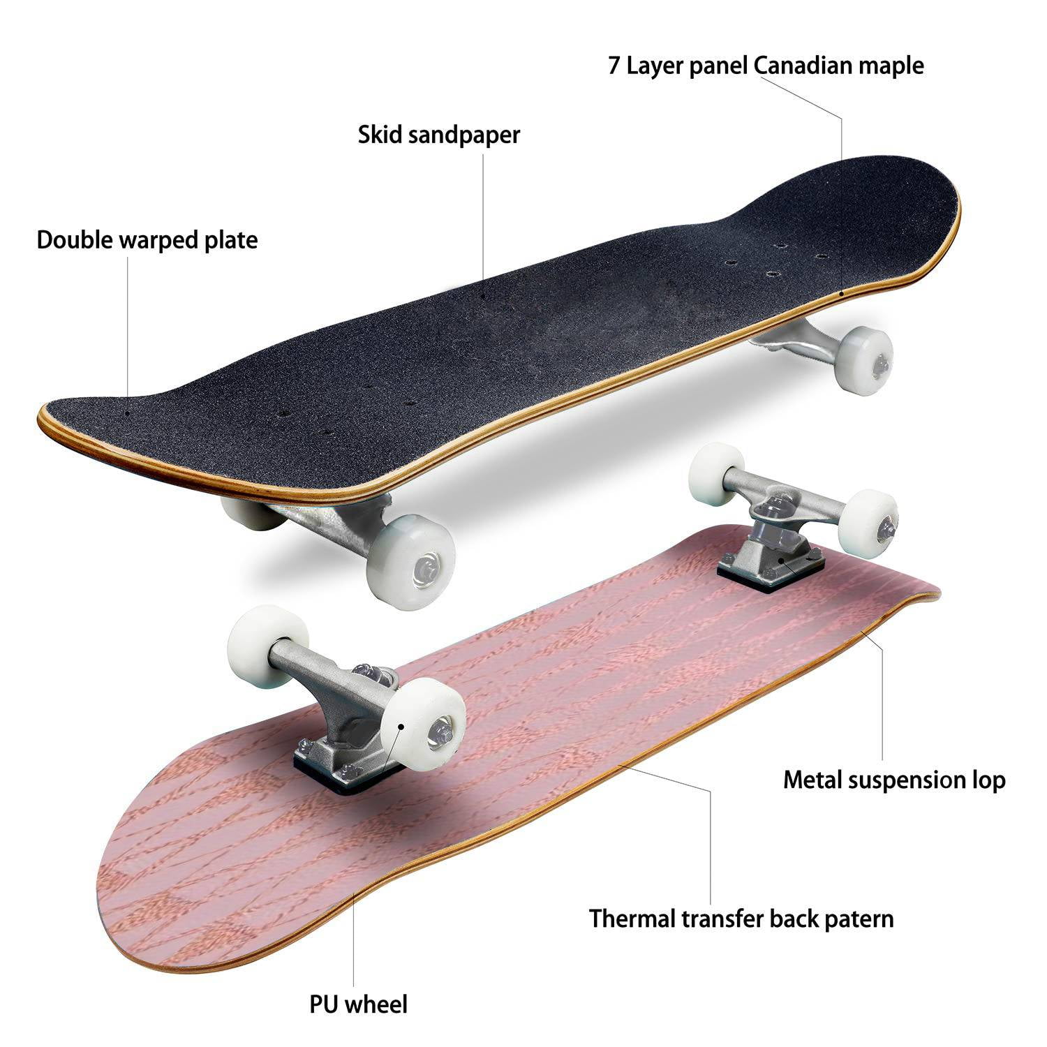Skateboard - Luxury Other Beige