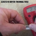 thumbnail image 6 of 3392519 Dryer Thermal Fuse (3 Pack) Replacement for Whirlpool WP3392519 Replaces Part # AP6008325 3388651 694511, 6 of 7