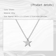 thumbnail image 2 of UPGRATOR 1Set Necklace Pendant Simple Star Chain Necklace for Party Jewelry, 2 of 8