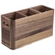 thumbnail image 1 of Organizador de Utensilios de Cocina de Madera Extragrande con 3 Compartimentos, Organizador de Cucharas de Madera Estilo Rústico., 1 of 5
