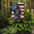 thumbnail image 2 of Carolines Treasures SC9626GF Black Standard Poodle with American Flag USA Flag Garden Size  Small multicolor, 2 of 3