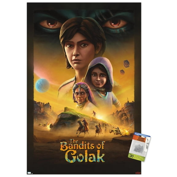 Star Wars: Visions Season 2 - The Bandits of Golak Wall Poster with Pushpins, 22.375" x 34"