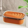 thumbnail image 5 of Qholemyo Factory Direct European Printing Soap Box Bathroom Household With Lid Connected Draining Soap Container Soap Holder Soap Dish, 5 of 6