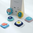 thumbnail image 2 of Protector de pared para tapones de puerta - [paquete de 6] Goma suave silenciosa que absorbe los golpes, protector de pared con adhesivo autoadhesivo 3M para proteger paredes y manijas de puertas contra daños oso de fresa Electrónica, 2 of 5