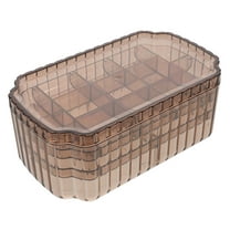 Masteelf Small Jewelry Box Layered Jewelry Organizer Box For Earrings Rings Necklaces Bracelets Jewelry Box Jewelry Storage Earring Holder Organizer Box