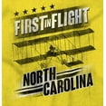 thumbnail image 2 of North Carolina First in Flight Plane Men's Graphic T Shirt Tees Brisco Brands L, 2 of 6
