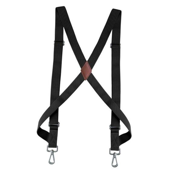 S SERENABLE Men's Suspenders Heavy Duty Side Clips Suspenders-for-Men Swivel Hooks Adjustable Straps